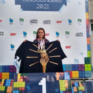 OURO NAS PARALIMPÍADAS ESCOLARES